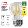 LED žiarovka Filament A60 A CLASS/ E27 / 3,8 W (60 W) / 806 lm / teplá biela