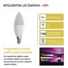 LED žiarovka GoSmart sviečka / E14 / 4,8 W (40 W) / 470 lm / RGB / stmievateľná / WiFi