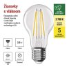 LED žiarovka Filament A60 A CLASS/ E27 / 3,8 W (60 W) / 806 lm / teplá biela
