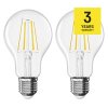 LED žiarovka Filament A60 / E27 / 5,9 W (60 W) / 806 lm / Teplá biela