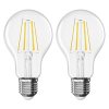 LED žiarovka Filament A60 / E27 / 5,9 W (60 W) / 806 lm / Teplá biela
