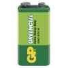 Zinko-chloridová batéria GP Greencell 6F22 (9V), 1 ks