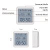 GoSmart Digitálny teplomer s vhlkomerom, bezdrôtový snímač, dátum, ZigBee EGS0101