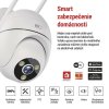 GoSmart Vonkajšia otočná kamera IP-800 WASP s WiFi, biela