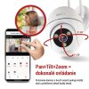 GoSmart Vonkajšia otočná kamera IP-800 WASP s WiFi, biela