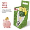 LED žiarovka Filament Mini Globe A CLASS / E14 / 3,8 W (60 W) / 806 lm / teplá biela