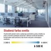 LED trubica T8 18 W 120 cm studená biela