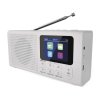 Prenosné rádio s Bluetooth P-600W, DAB / DAB+ / FM, biele