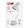 LED stolná lampa TARA, biela