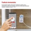 GoSmart Termostat do zásuvky s funkciou digitálneho časovača 2v1 s WiFi