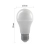 LED žiarovka Classic A60/ E27 / 10,5 W (75 W) / 1 060 lm / teplá b./krokovo stmievateľné