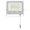 LED reflektor GLARO 30W, biely, IP65, 3000 lm, neutrálna biela