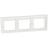 Trojramček LEGRAND VALENA biely, 774453, PLU LE22