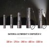 CREE LED nabíjacie kovové svietidlo Ultibright 80, 600lm