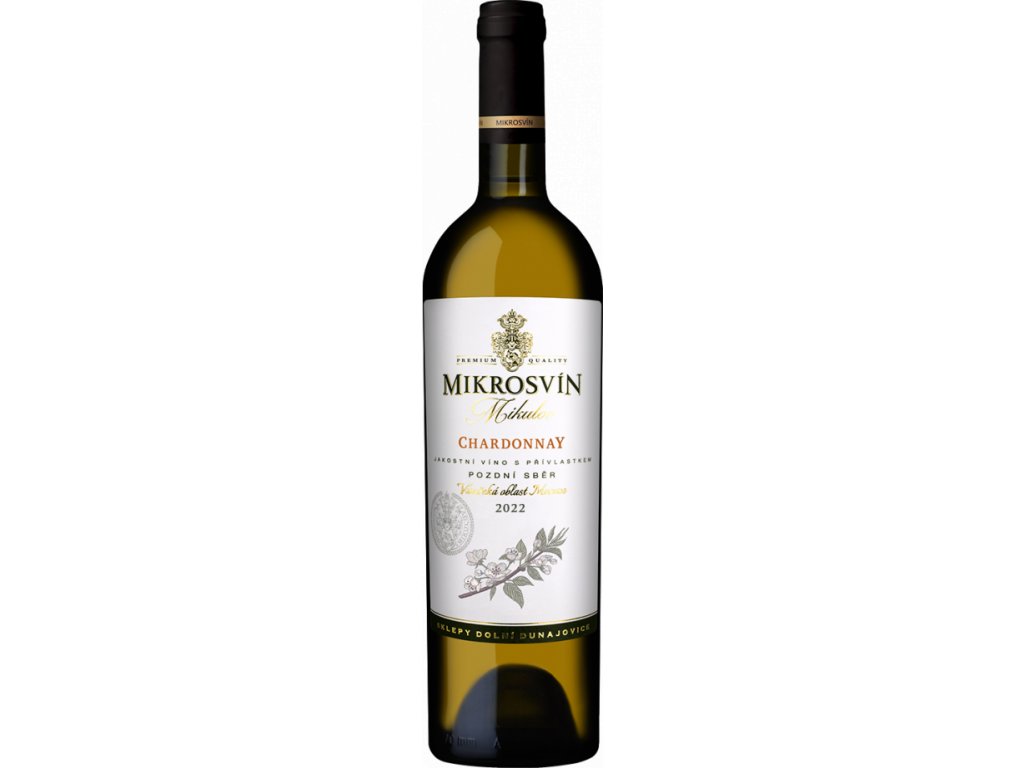 Mikrosvín Chardonnay 0,75l, Flower line
