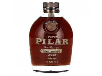 Papas Pilar Rye Whiskey barrel finished