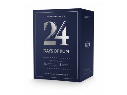 JUL110 24 Days of Rum Blue Edition front digi mockup