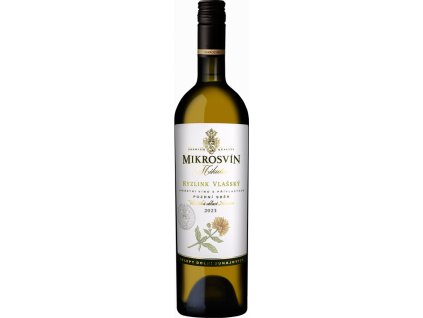 Mikrosvín Ryzlink vlašský 0,75l, Flower line