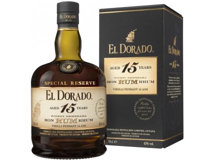 El Dorado Rum 15y 0,7l 43%