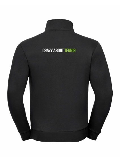 Pánská mikina na zip Elegant Black (Černá)