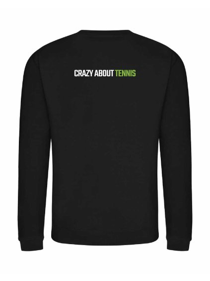 Pánská mikina bez kapuce Black (Černá)