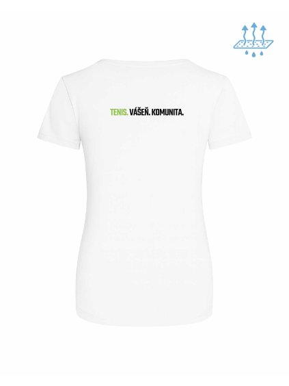 Dámské funkční tričko White (Bílá)