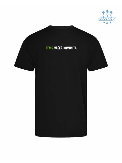 Pánské funkční tričko Black (Černá)