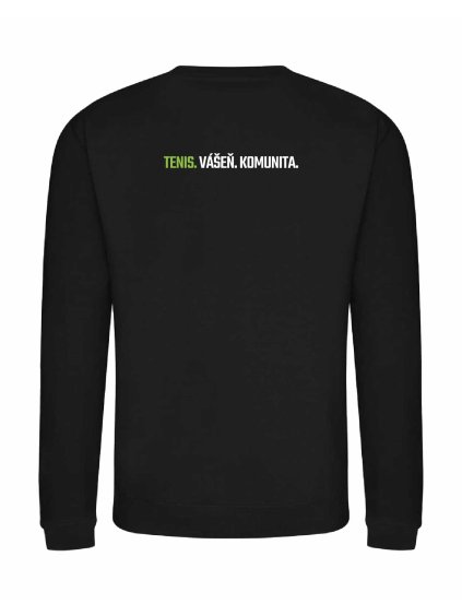 Pánská mikina bez kapuce Black (Černá)