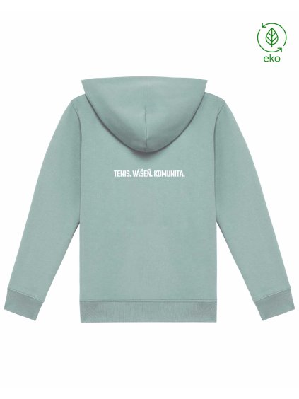 Dětská mikina EKO Premium Jade Green (Nefritově zelená)