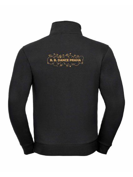 Pánská mikina na zip Elegant Black (Černá)