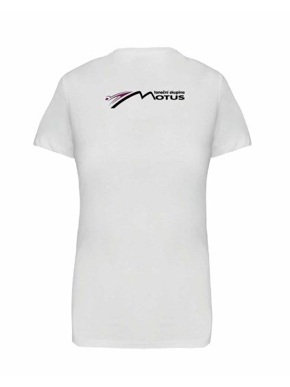 Dámské tričko premium back white