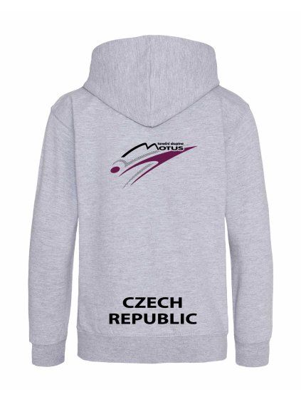 Dětská mikina Premium back grey