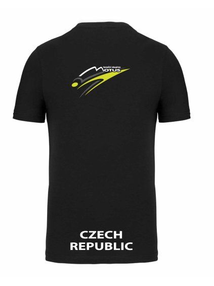 Pánské tričko premium back black
