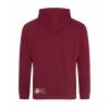 Dospělá mikina Premium back burgundy