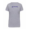 Dámské tričko premium back grey