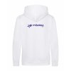 Dětská mikina na zip Premium Arctic white (Čistě bílá)