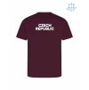Dětské funkční tričko Burgundy (Vínová)