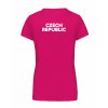 Dámské tričko premium back fuchsia