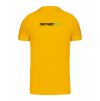 Pánské tričko premium back yellow