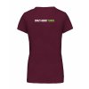 Dámské tričko premium back burgundy