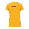Dámské tričko premium back yellow