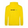 Dospělá mikina Premium back yellow