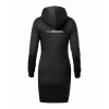 Dámské mikinové šaty Black (Černá)