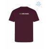 Dětské funkční tričko Burgundy (Vínová)