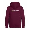 Dětská mikina Premium back burgundy