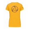 Dámské tričko premium back yellow