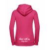 Dámská mikina luxury back fuchsia