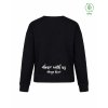 Dámský EKO crewneck Premium Black (Černá)