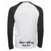 Dámské Baseball Tee Luxury White Black (Bílá Černá)