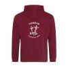 Dospělá mikina Premium back burgundy